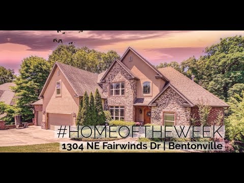 1304 NE Fairwinds Dr, Bentonville, AR home video tour