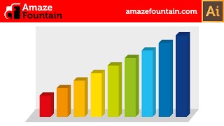 ILLUSTRATOR TUTORIAL: How To Create Colored Graph (Illustrator Graphics Design Tutorial)