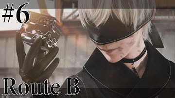 Nier Automata BLIND Playthrough - 6 - Route B - 9S Best Boy (Let