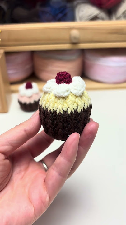 Your Dessert  #crochet #knittig #crochetknitting #handmade #dessert #cake  #knitcraft #crocheting