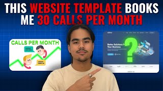 This Website Template books Me 30 Calls Per Month