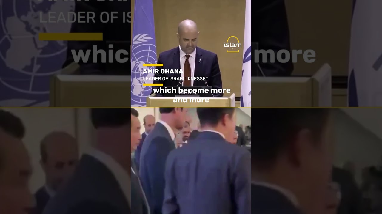 Delegations Walk Out As Israeli Speaker Suggests Palestinian State In France Or UK Islam Channel