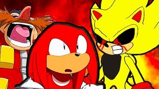 СУПЕР СОНИК.EXE ! ЭГГМАН И НАКЛЗ ВЫЖИЛИ ! - Sonic.Exe: The Spirits Of Hell [Eggman and Knuckles]