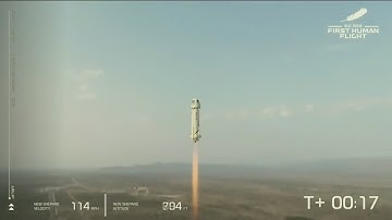 WEB EXTRA: Jeff Bezos Blasts Off On Blue Origin