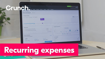 Recurring expenses | Crunch help video