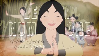 Mulan - Lesson number one - cover by Jenny