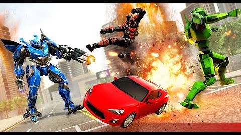 Flying Goat Transform War Ep-1 | Rescue City Futuristic Robot Android GamePlay | By Game Crazy
