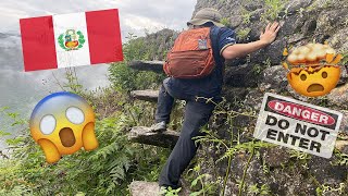 Stairs of Death - FULL ENTIRE HIKE - Wayna (Huayna) Picchu at Machu Picchu, Peru