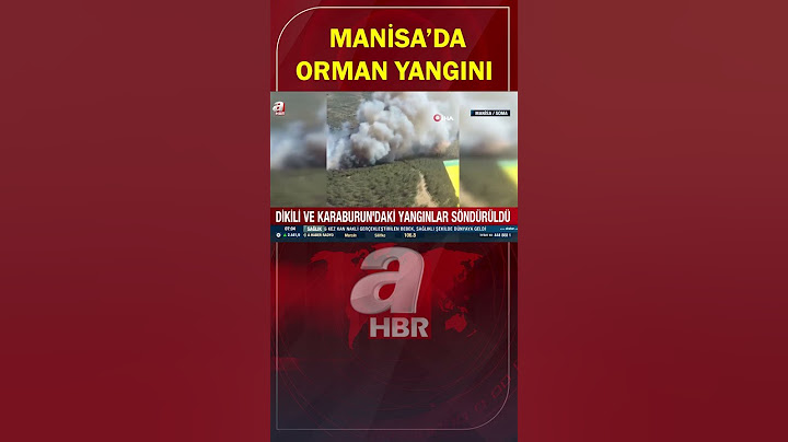 Manisa'da 2 farklı noktada çıkan yangınlar kontrol altına alındı | A Haber
