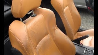 Leather Seat Restoration