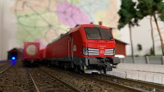 Vectron X4EC DB Cargo Polska z węglarkamk w H0