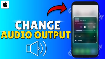 How To CHANGE AUDIO OUTPUT From Iphone (Step by Step)