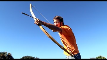 How to Make a Primitive Bow pt.3: Tillering | Primitive Tim