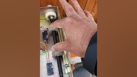 Electric gate not closing