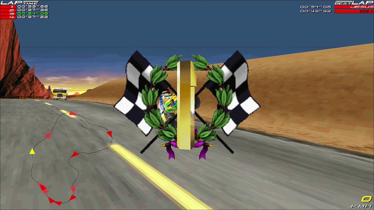 Moto Racer 1 - Campeonato por todas las pistas [PC] - YouTube