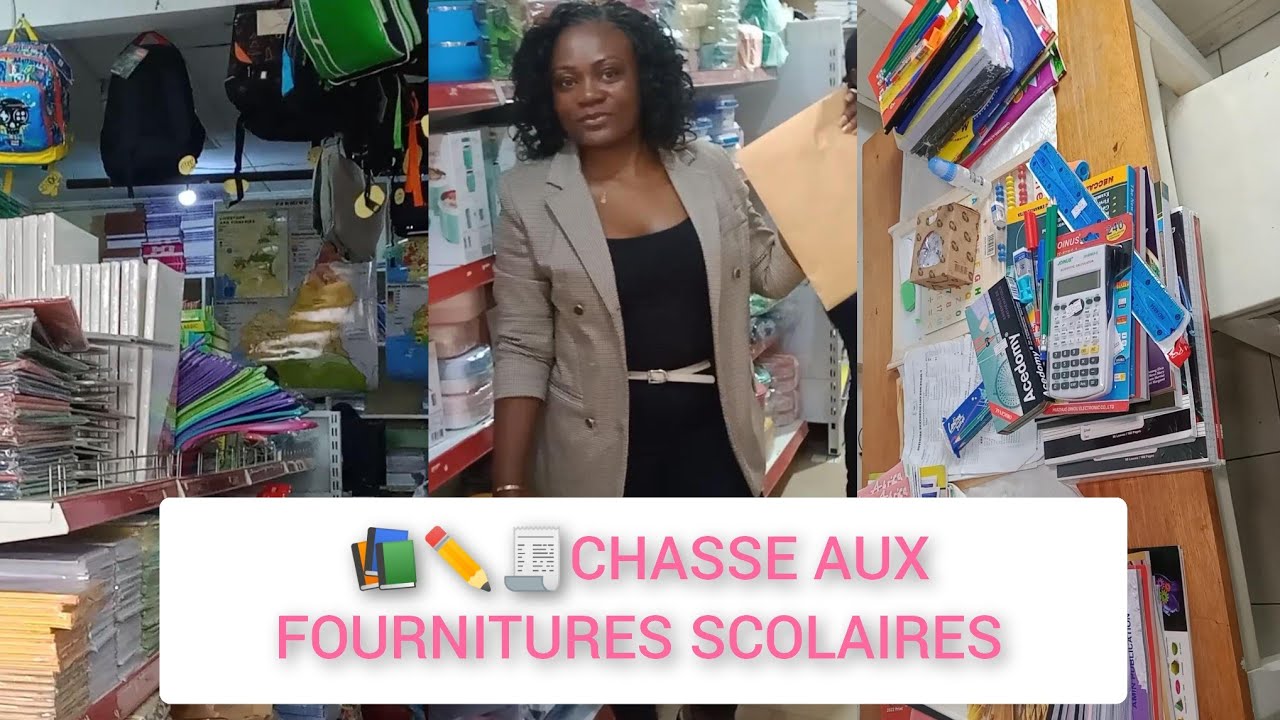 CHASSE AUX FOURNITURES SCOLAIRES/ INFLATION MANUELS SCOLAIRES / LIBRAIRIE BILINGUE DU CAMEROUN