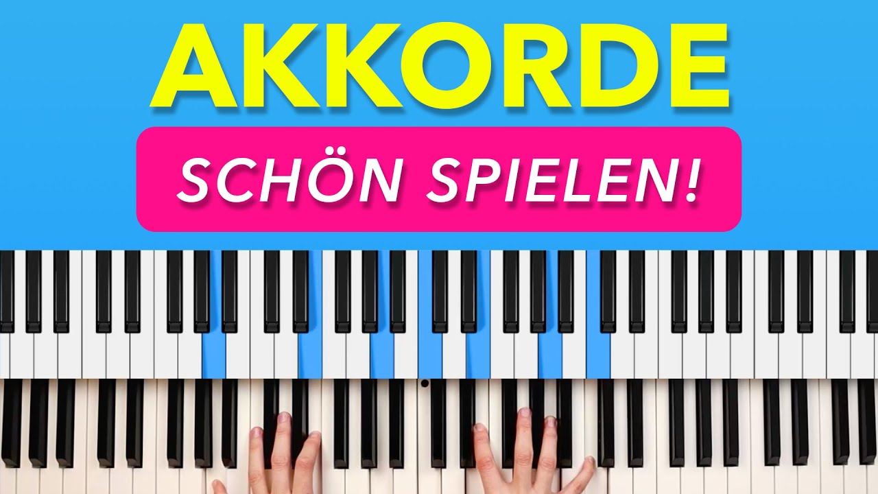 Klingt SOFORT besser: Akkorde schön spielen! 🎼