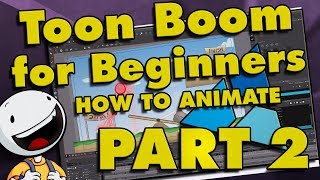 Toon Boom Harmony Tutorial for Beginners: How to Make a Cartoon (PART 2)