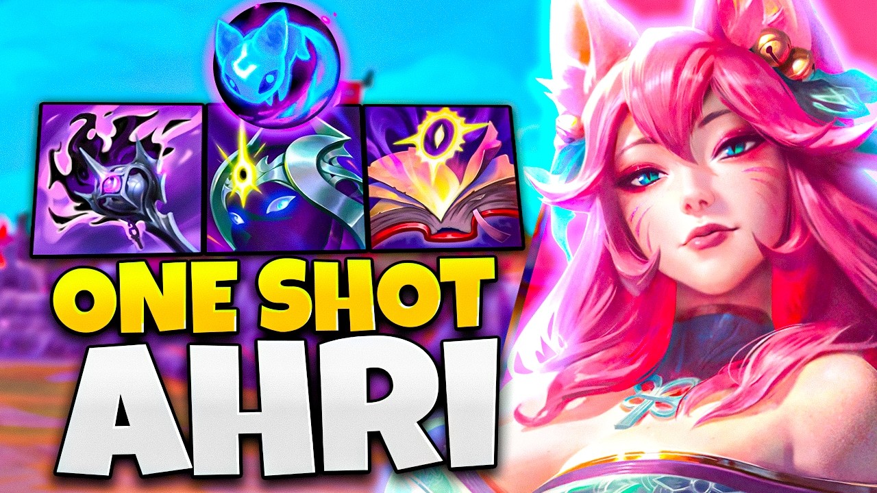 My FAVORITE One Shot Ahri Build Deletes Enemies