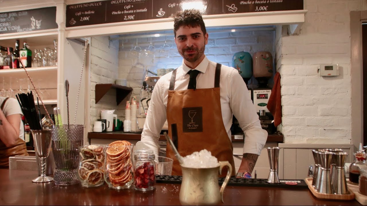 Un cóctel ganador con Gorka Peciña, el Barman Joven de La Rioja