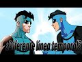 ¿Universo Alterno? Línea Temporal de la Serie Invencible diferente al comic
