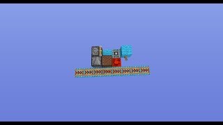 Minecraft compact instant rail line