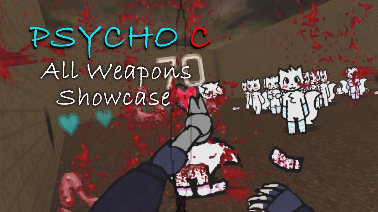 Psycho_C v1.0 All Weapons doom mod showcase