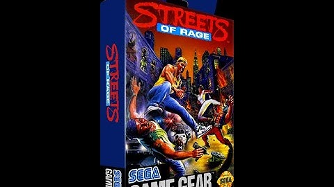 Longplay: Streets of Rage - Hot MiSTer FPGA action! - Game Gear