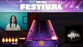 Fortnite Festival - "bad guy" by Billie Eilish Expert Vocals 100% FC 1st Place (129,553)