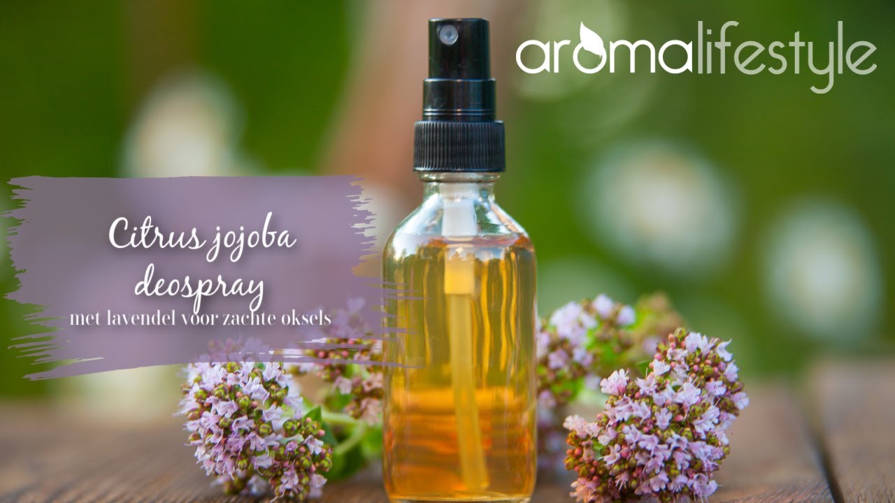 Citrus Jojoba Deospray Voor Een Fris Gevoel En Zachte Oksels