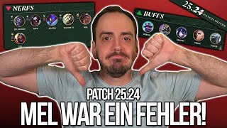 Mel War Ein Fehler Patch Notes 25.24 Rundown