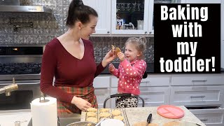 BEST COOKIES EVER! BAKING W/ MY 2 YR OLD! | Margot Brown