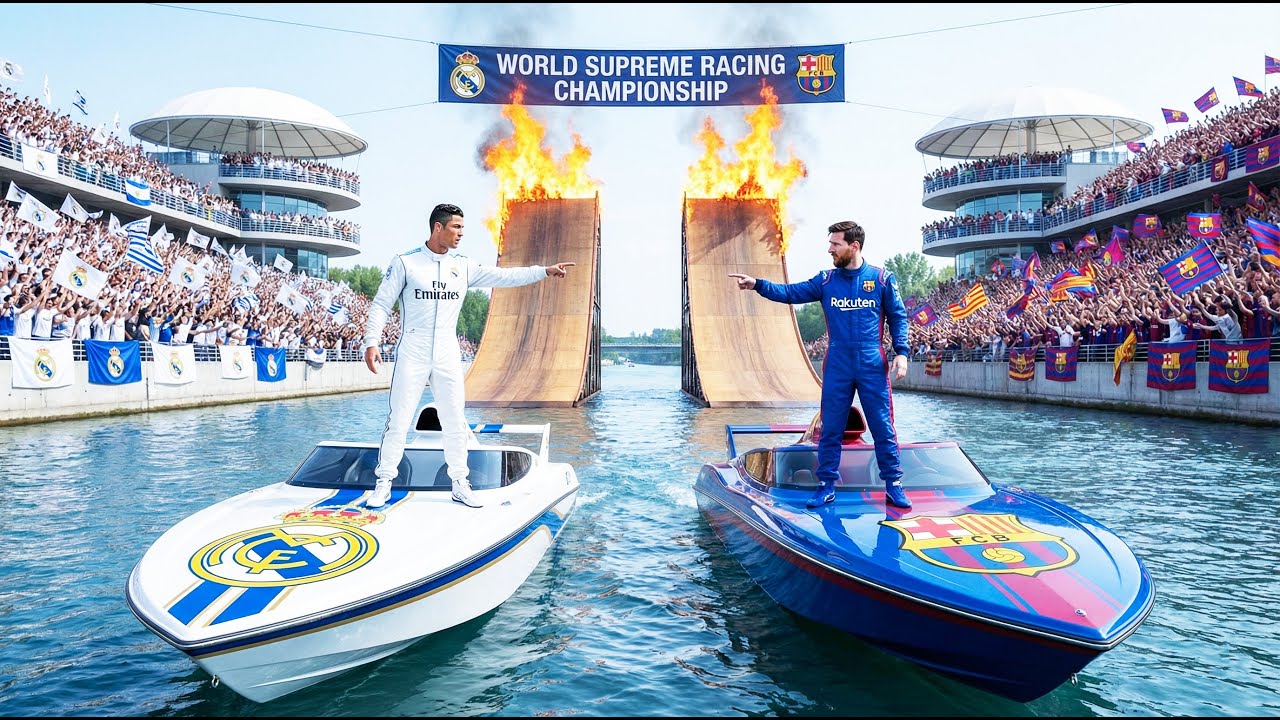 Messi vs Ronaldo: Ultimate Racing Showdown