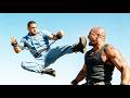 Kung Fu Fight Film: The strongman seems invincible until a frail boy defeats him with a single move!