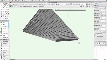 New Surface Array object in Vectorworks 2013