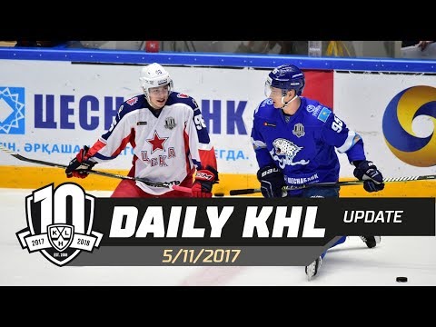 Daily KHL Update - November 5th, 2017 (English)