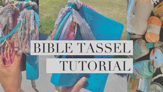 DIY BIBLE TASSEL BOOKMARK TUTORIAL