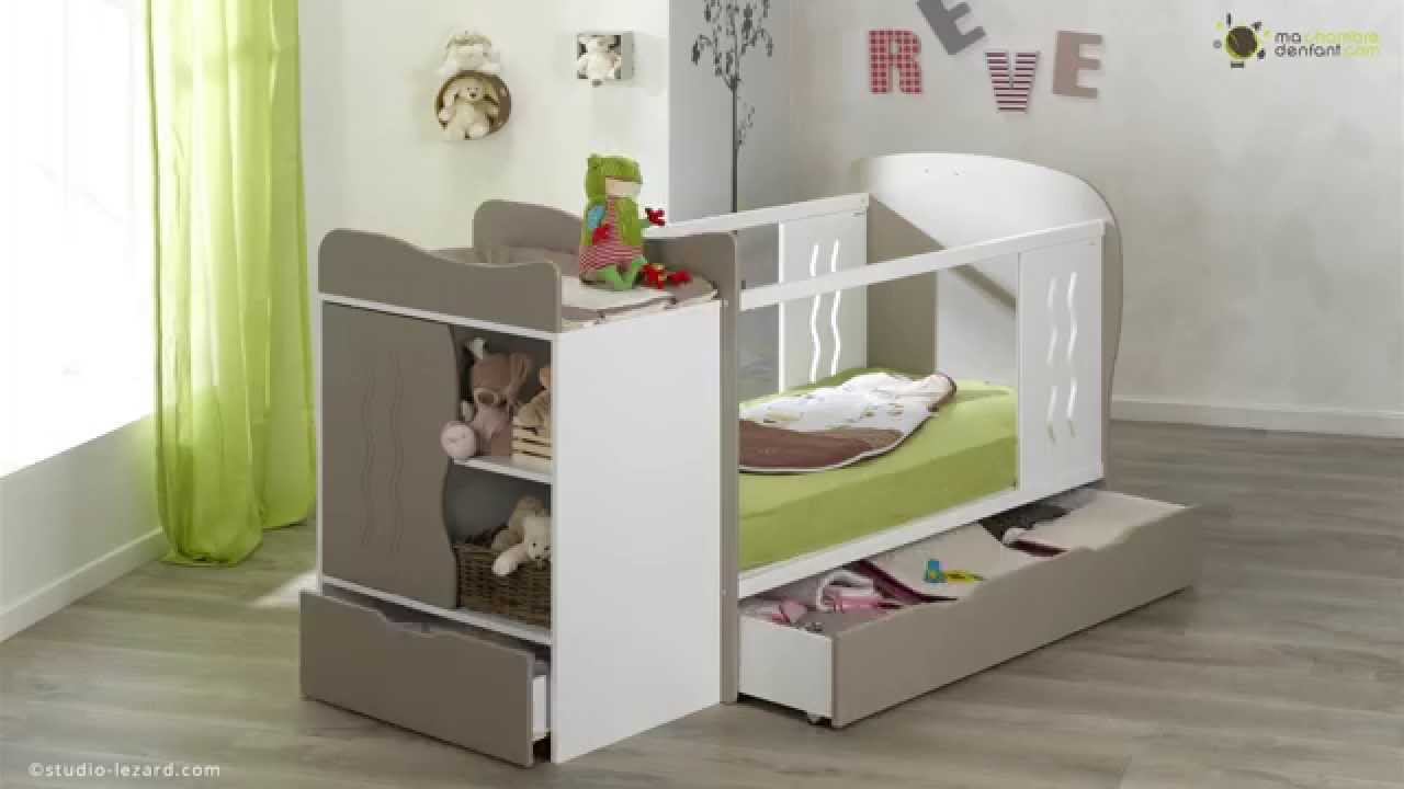 Lit bébé évolutif jooly ma chambre d'enfant youtube