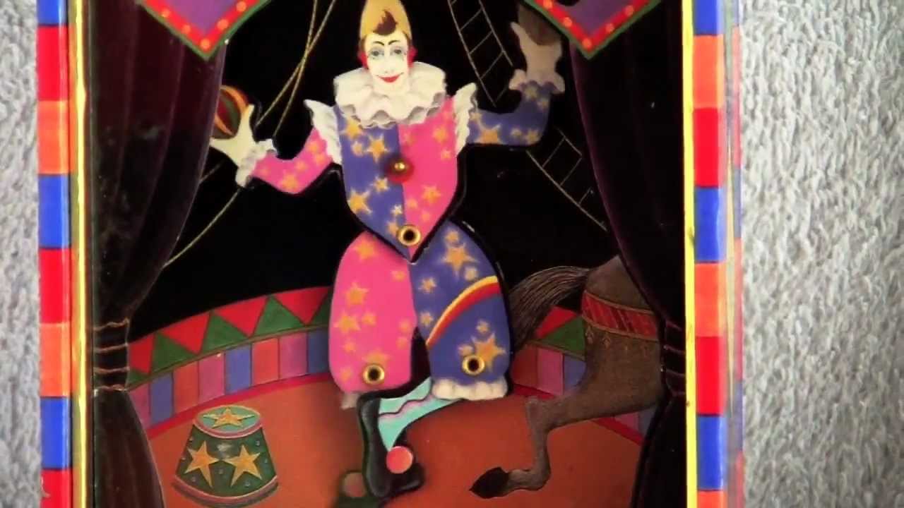 Dancing Clown Music Box YouTube