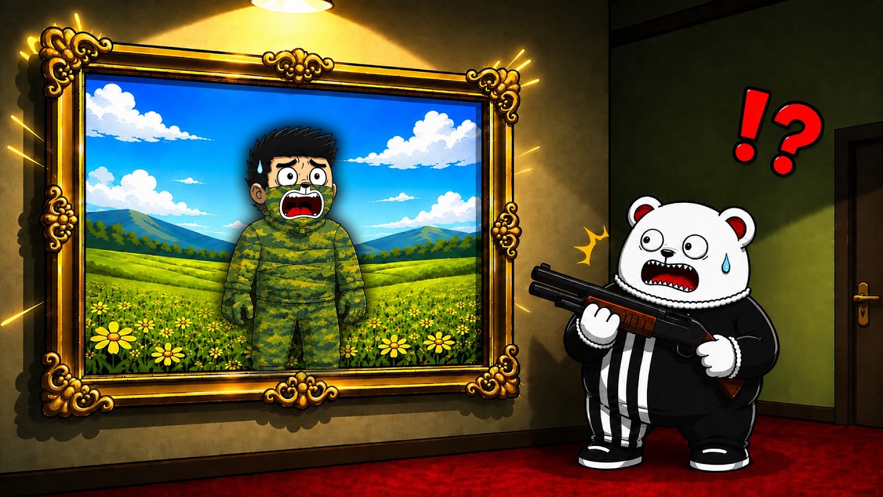 ทาสีซ่อนแอบ สุดเนียน 🎨 Roblox