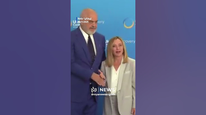 Albanian PM Rama kneels again before Italian PM Meloni