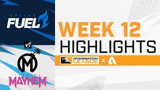 Dallas Fuel VS Florida Mayhem - Overwatch League 2021 Highlights | Week 12 Day 2