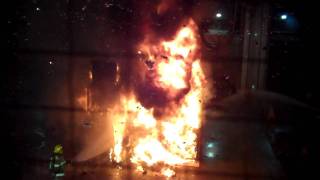 High Rack Storage Fire Test