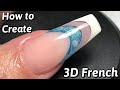 3D French Smile Line Nail Trend -  step by step gel nails - Mandie Smith, Gel Essentials