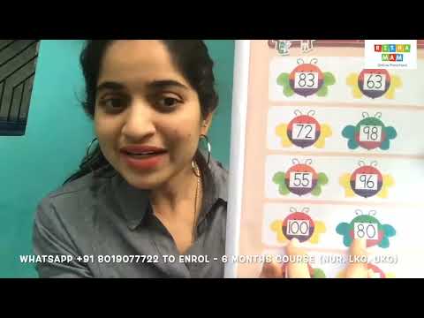 How to teach Greater and smaller number to kindergarten (Jr.Kg & Sr.Kg) by Risha mam