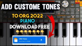 Add Custome Tones To ORG 2022, 2021, 2019, 2018 Etc. Free Download All Tones Link Is In Description. screenshot 4