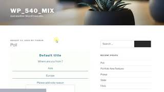Poll Maker Limitations Overview
