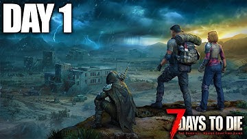 Day 1 of This New Stream World | 7 Days to Die 2.0 Stream Gameplay | Part 1