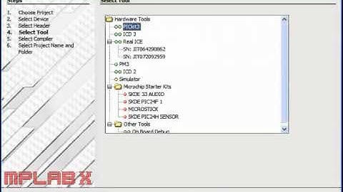 Create New Project MPLAB X IDE