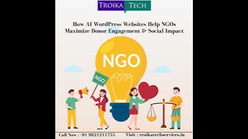 AI WordPress Websites for NGOs and Social Enterprises in Boisar - Troika Tech